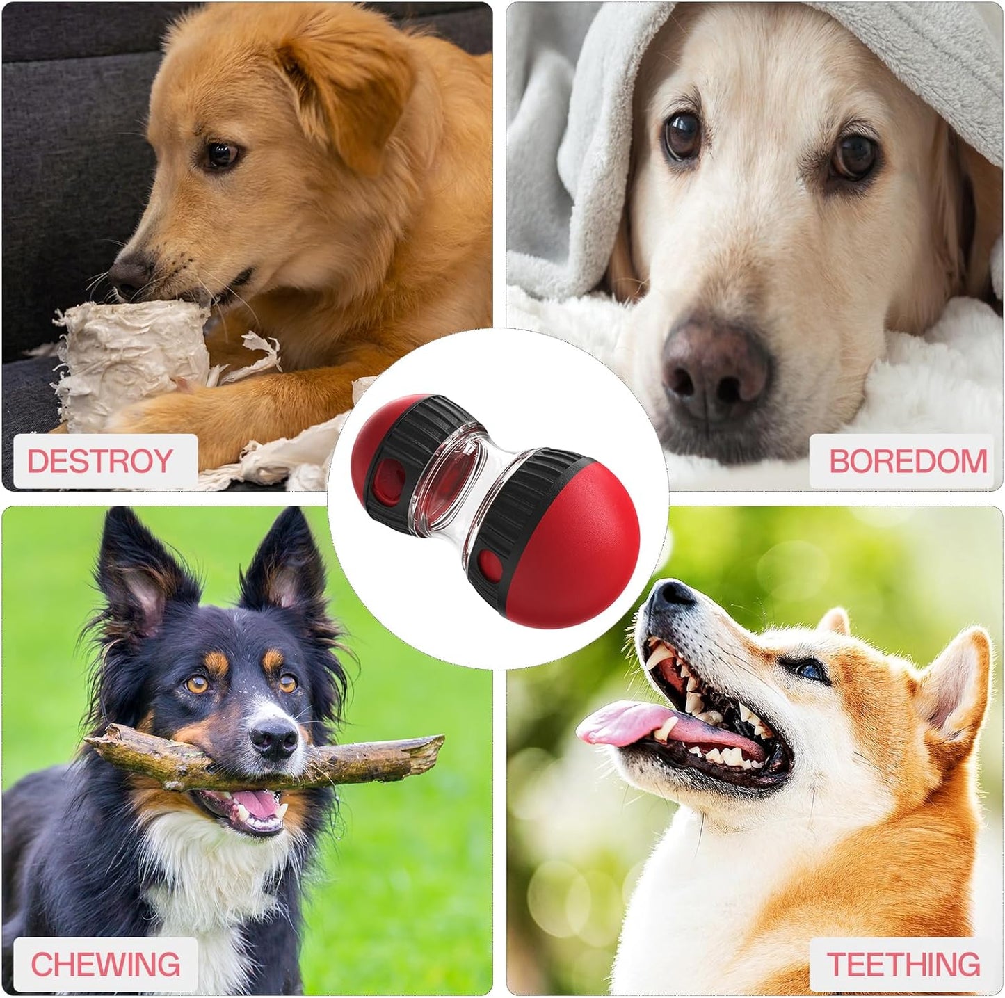 Köschner™ Interactive Slow Feeder Puzzle Ball for Dogs